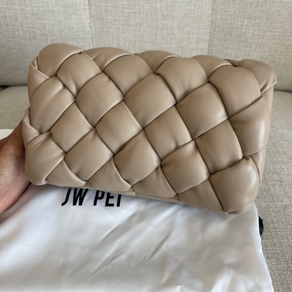 JW PEI Maze Leather Crossbody Bag in Almond - Picture 3 of 10